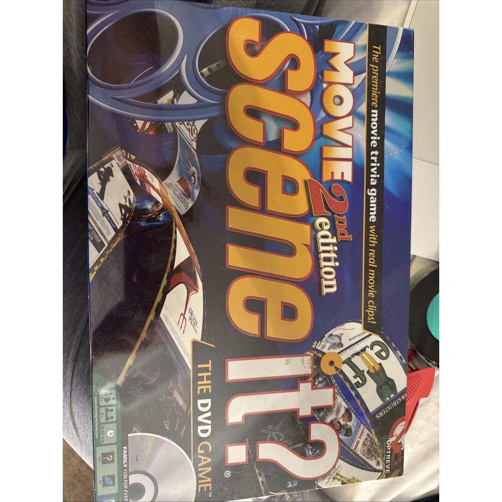 Scene It? Movie 2nd Edition 2007 DVD Motion Picture Trivia Game Mattel  ( NEW )